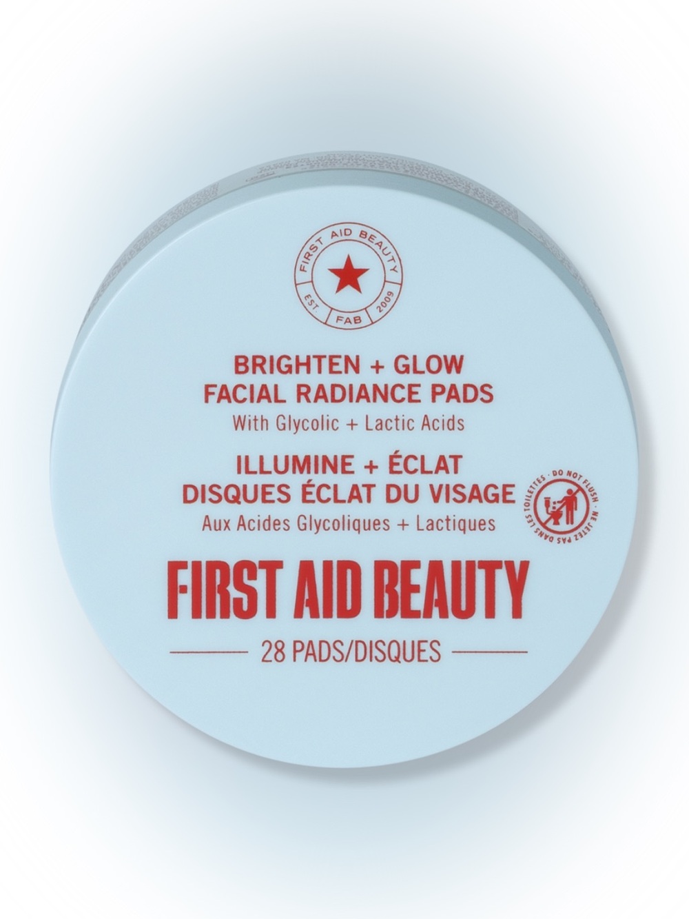 BRAND NEW First Aid Beauty Brighten + Glow Facial Radiance Pads